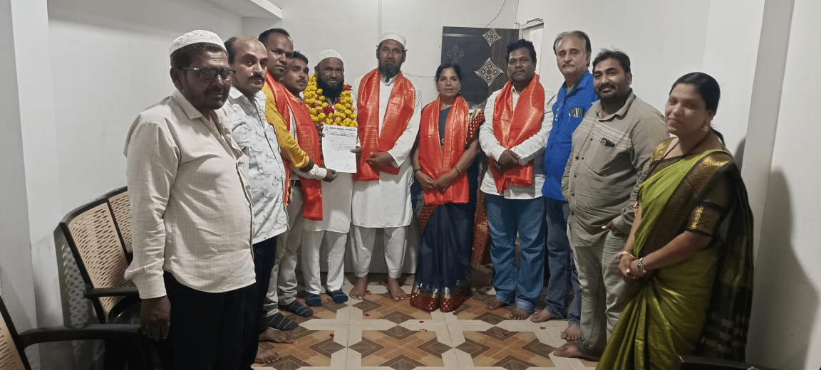 महेबूब शेख को इंडियन जर्नलिस्ट एसोसिएशन परतूर का तहसील अध्यक्ष बनाया गया।