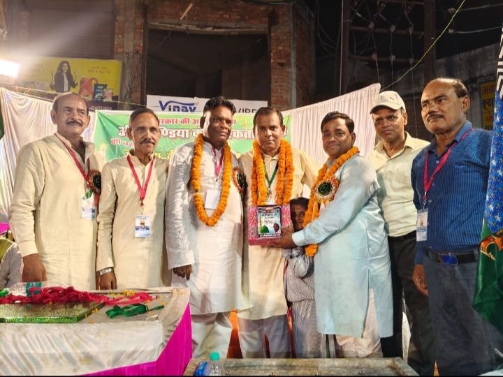 जुलुस -ए- मुहम्मदी का ऑल इण्डिया कौमी एकता कमेटी ने खूनीपुर में किया इस्तकबाल।