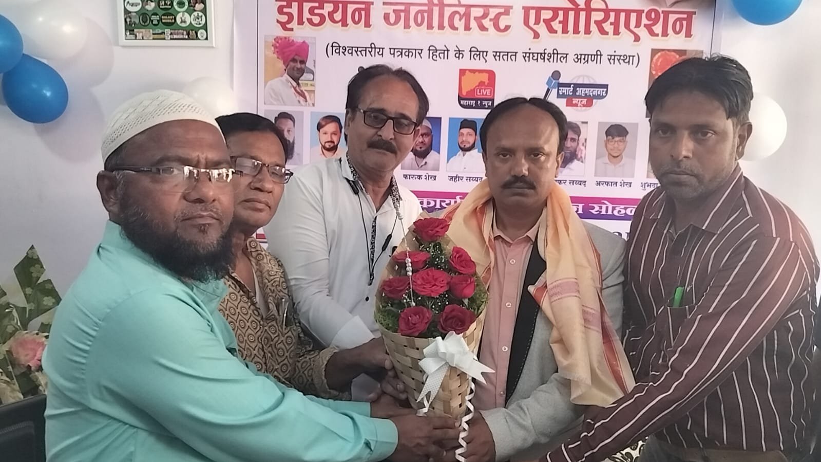 अहमदनगर के पत्रकारों की आवाज़ बनेगी इंडियन जर्नलिस्ट एसोसिएशन- सेराज अहमद कुरैशी